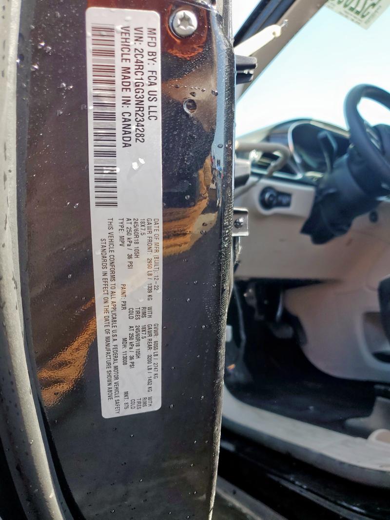 Photo 14 from auction – 2022 CHRYSLER PACIFICA L with VIN 2C4RC1GG3NR234282