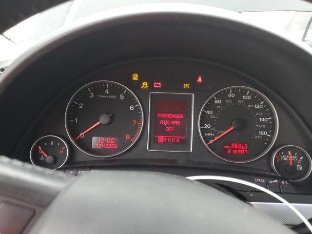 Снимка 9 от търг – 2007 AUDI A4 2.0T QU с VIN WAUDF78E37A134916