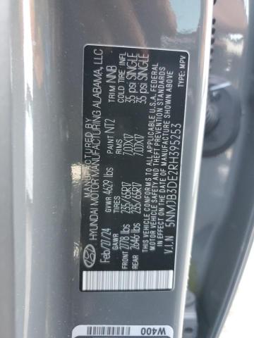 Photo 14 from auction – 2024 HYUNDAI TUCSON SEL with VIN 5NMJB3DE2RH395253
