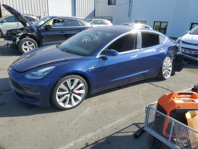 TESLA MODEL 3 2018 with VIN 5YJ3E1EB3JF083988 - Photo from auction
