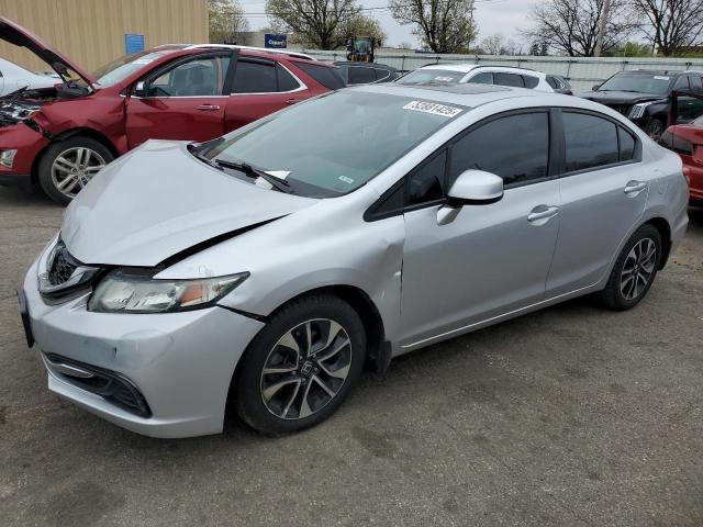 Снимка 1 от търг – 2013 HONDA CIVIC EX с VIN 19XFB2F86DE045034