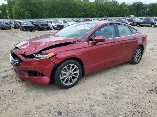 FORD FUSION SE 2017 with VIN 3FA6P0HD6HR363904 - Photo from auction