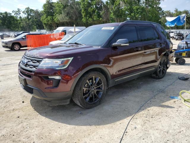 FORD EXPLORER X 2019 with VIN 1FM5K7D88KGA41555 - Photo from auction