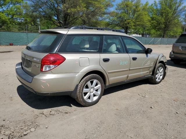Photo 3 from auction – 2008 SUBARU OUTBACK 2. with VIN 4S4BP61C787349347