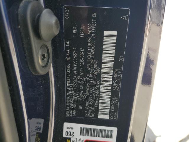 Photo 14 from auction – 2021 TOYOTA SIENNA XLE with VIN 5TDYSKFC8MS032403