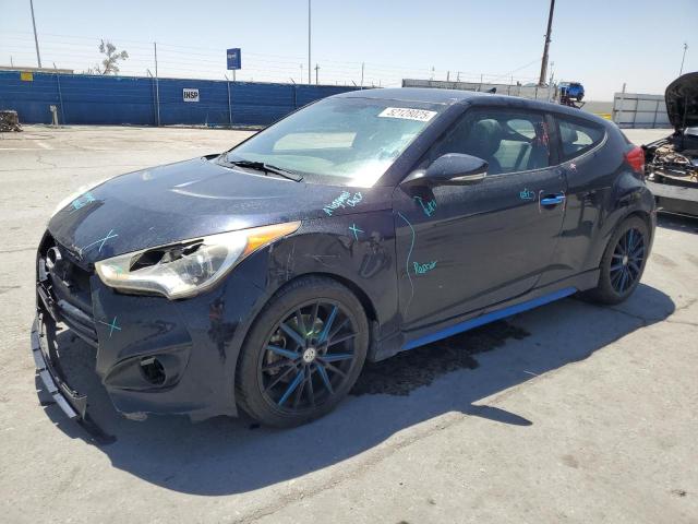 HYUNDAI VELOSTER T 2013 with VIN KMHTC6AE4DU144713 - Photo from auction