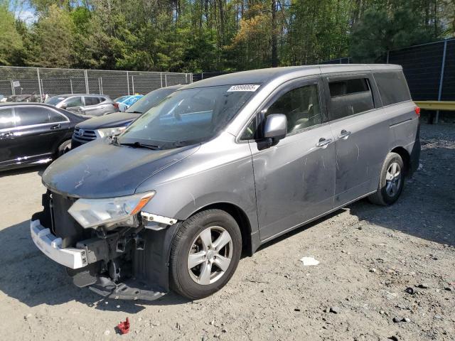 NISSAN QUEST S 2015 with VIN JN8AE2KP7F9120821 - Photo from auction
