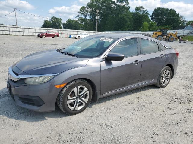 HONDA CIVIC LX 2016 with VIN 19XFC2F55GE046201 - Photo from auction