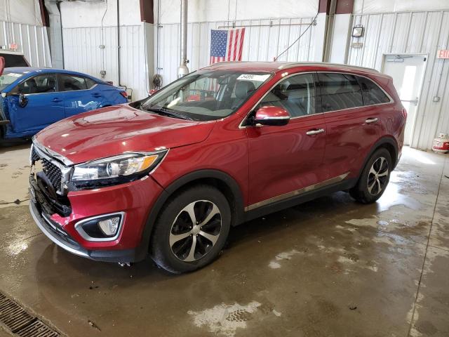 KIA SORENTO EX 2016 with VIN 5XYPHDA53GG152402 - Photo from auction