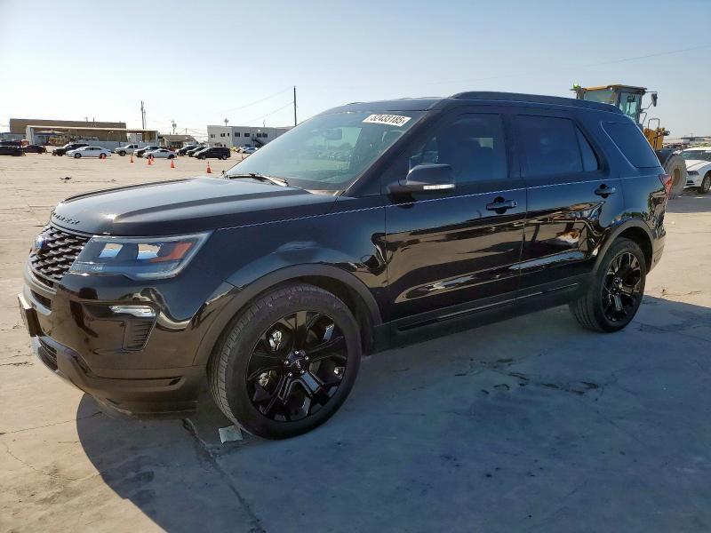 FORD EXPLORER S 2019 with VIN 1FM5K8GT3KGB53380 - Photo from auction