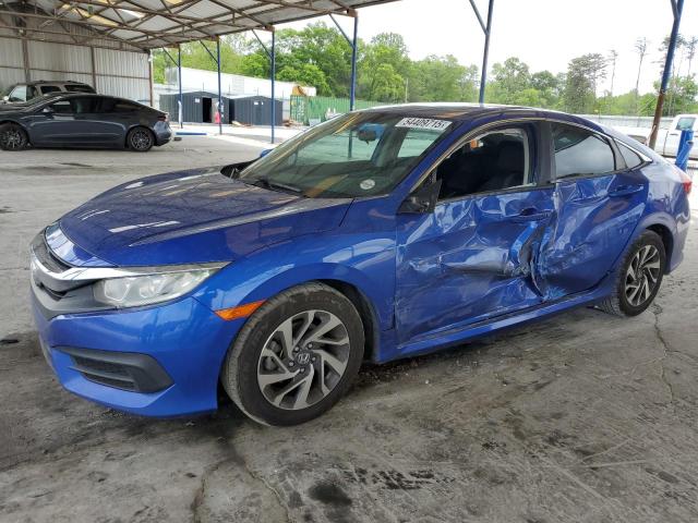 HONDA CIVIC EX 2017 with VIN 19XFC2F75HE078231 - Photo from auction