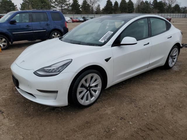 TESLA MODEL 3 2022 with VIN 5YJ3E1EB2NF259080 - Photo from auction