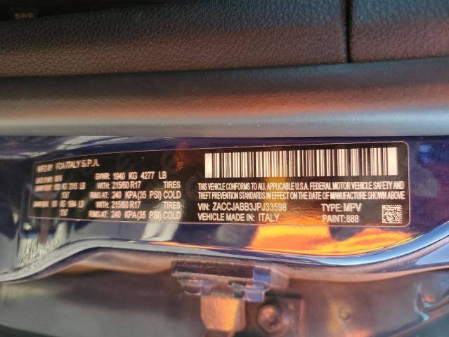 Photo 14 from auction – 2018 JEEP RENEGADE L with VIN ZACCJABB3JPJ33598