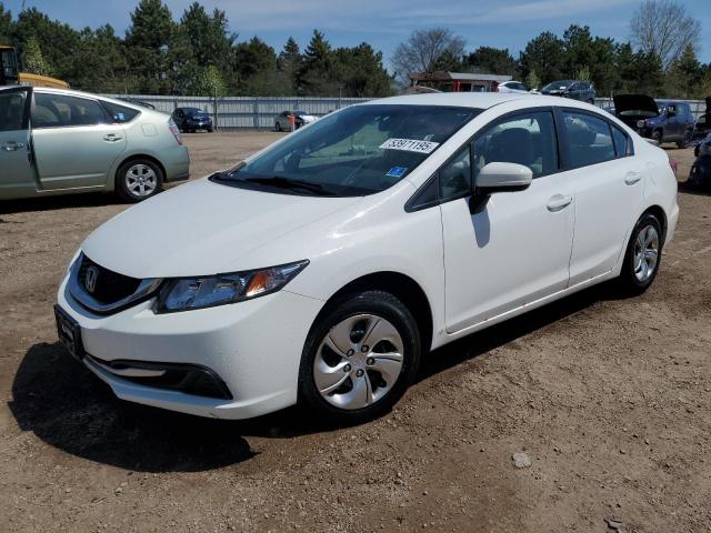 HONDA CIVIC LX 2015 with VIN 19XFB2F52FE063104 - Photo from auction
