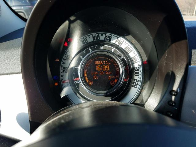 Photo 9 from auction – 2012 FIAT 500 POP with VIN 3C3CFFDR2CT132289
