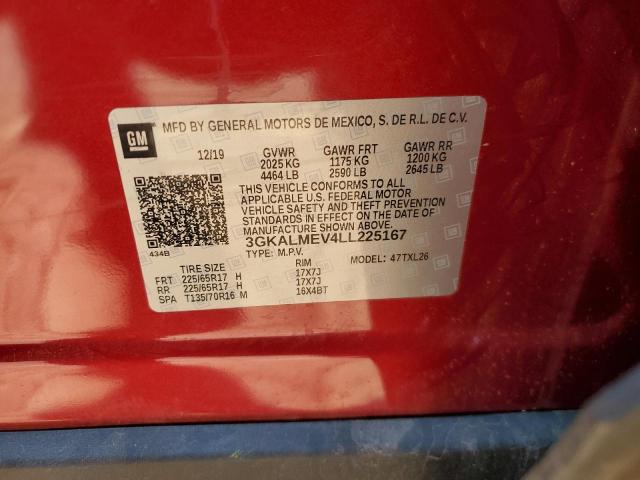 Photo 14 from auction – 2020 GMC TERRAIN SL with VIN 3GKALMEV4LL225167