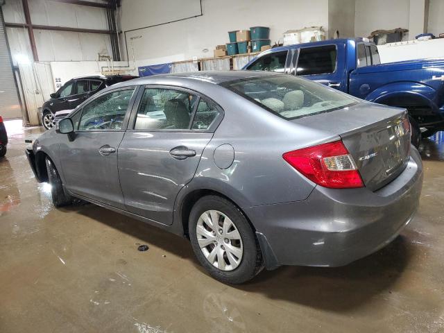 Photo 2 from auction – 2012 HONDA CIVIC LX with VIN 19XFB2F55CE090051
