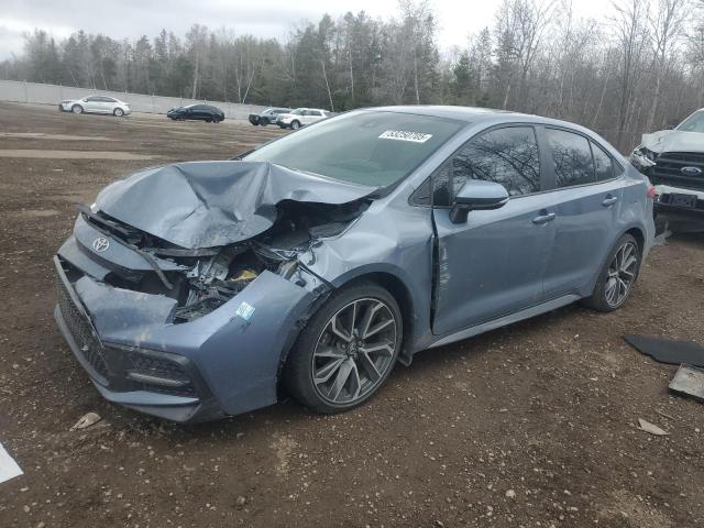 TOYOTA COROLLA SE 2022 with VIN 5YFB4MBE6NP127555 - Photo from auction