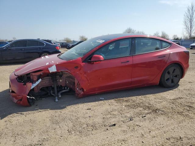 TESLA MODEL 3 2021 with VIN 5YJ3E1EA4MF853918 - Photo from auction