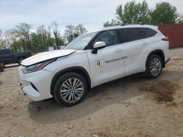 TOYOTA HIGHLANDER 2023 with VIN 5TDKDRBH2PS505727 - Photo from auction