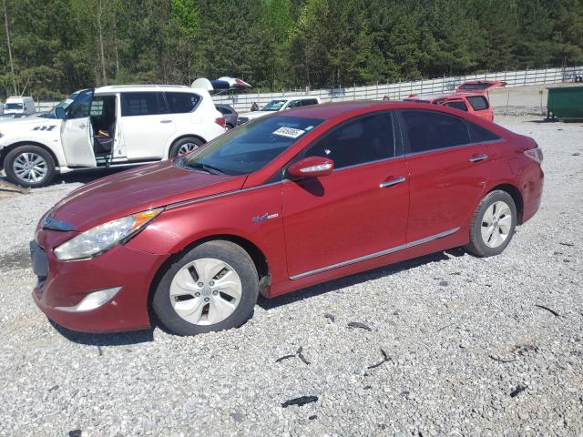 HYUNDAI SONATA HYB 2013 with VIN KMHEC4A41DA083178 - Photo from auction