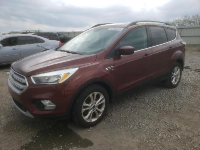 FORD ESCAPE SE 2018 with VIN 1FMCU0GD9JUA51898 - Photo from auction