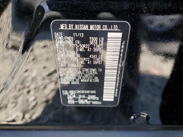 Photo 14 from auction – 2014 INFINITI QX80 with VIN JN8AZ2NC8E9351805