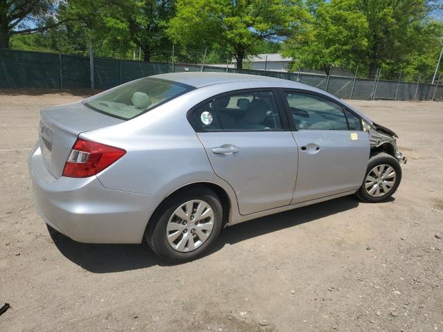 Photo 3 from auction – 2012 HONDA CIVIC LX with VIN 19XFB2E57CE066822