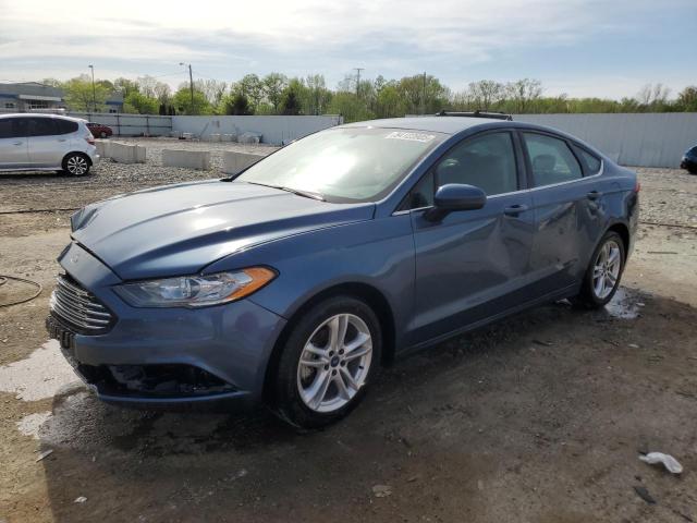 FORD FUSION SE 2018 with VIN 3FA6P0HD8JR167016 - Photo from auction