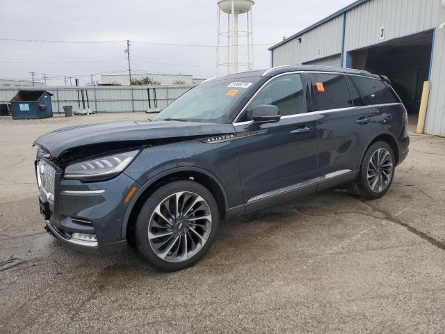 LINCOLN AVIATOR RE 2021 with VIN 5LM5J7XC7MGL03648 - Photo from auction
