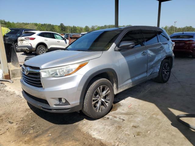 TOYOTA HIGHLANDER 2016 with VIN 5TDKKRFH6GS131302 - Photo from auction