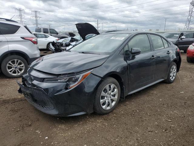 TOYOTA COROLLA LE 2021 with VIN JTDEPMAE4MJ157288 - Photo from auction