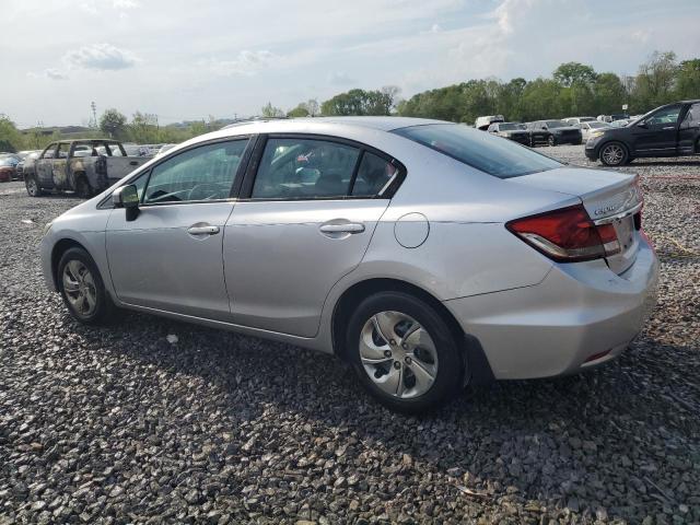 Photo 2 from auction – 2014 HONDA CIVIC LX with VIN 19XFB2F53EE069461