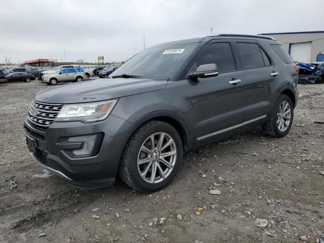 FORD EXPLORER L 2017 with VIN 1FM5K7F89HGD50599 - Photo from auction