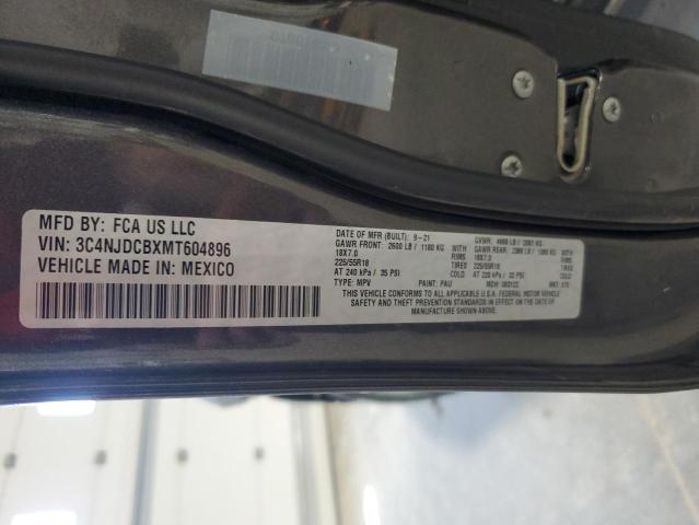 Photo 14 from auction – 2021 JEEP COMPASS LI with VIN 3C4NJDCBXMT604896