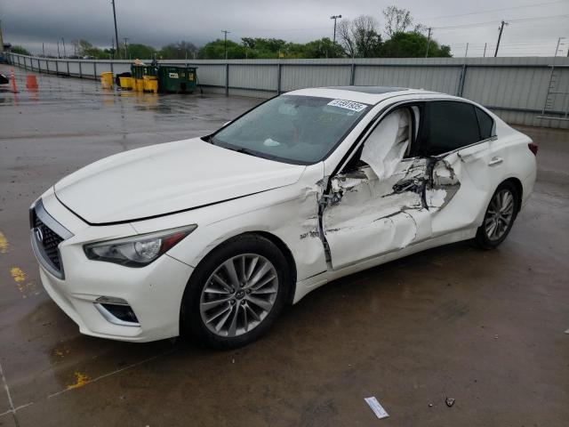 INFINITI Q50 LUXE 2018 with VIN JN1EV7AP5JM366559 - Photo from auction