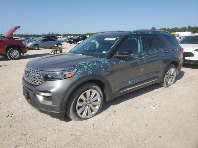 FORD EXPLORER L 2021 with VIN 1FMSK7FH4MGA23931 - Photo from auction