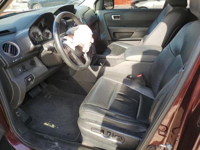 Photo 7 from auction – 2012 HONDA PILOT EXLN with VIN 5FNYF4H7XCB014245