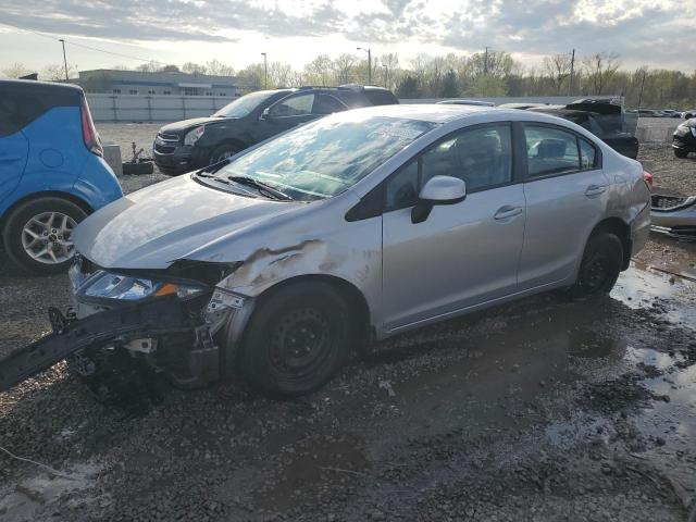 HONDA CIVIC LX 2013 with VIN 19XFB2F51DE004283 - Photo from auction
