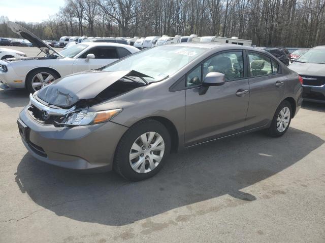 HONDA CIVIC LX 2012 with VIN 19XFB2F54CE385626 - Photo from auction