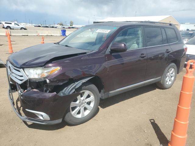 TOYOTA HIGHLANDER 2011 with VIN 5TDBK3EH8BS072664 - Photo from auction