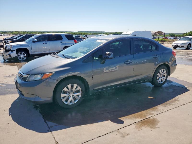 HONDA CIVIC LX 2012 with VIN 19XFB2F56CE334631 - Photo from auction