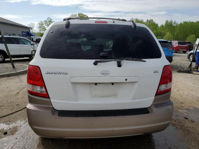 Photo 6 from auction – 2004 KIA SORENTO EX with VIN KNDJC733345245104