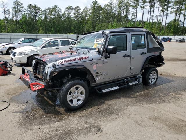 Photo 1 from auction – 2017 JEEP WRANGLER U with VIN 1C4BJWDGXHL586734