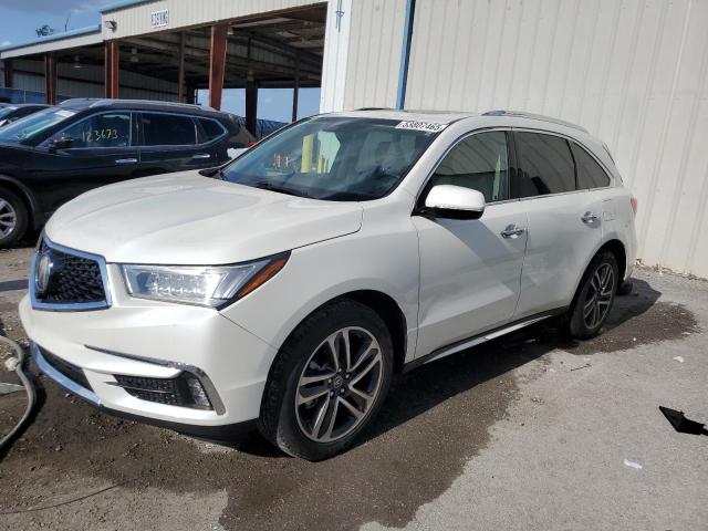 ACURA MDX ADVANC 2017 with VIN 5FRYD4H85HB027733 - Photo from auction