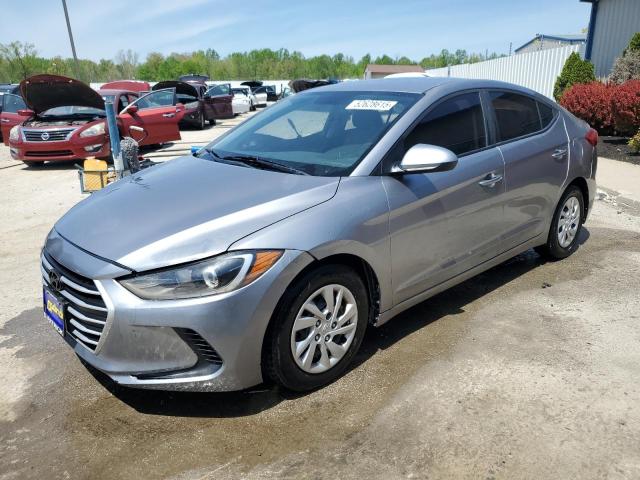 HYUNDAI ELANTRA SE 2017 with VIN 5NPD74LF3HH180741 - Photo from auction