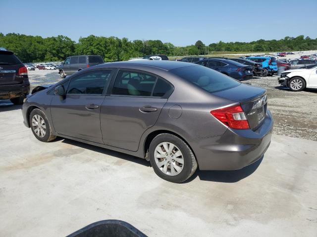 Photo 2 from auction – 2012 HONDA CIVIC LX with VIN 19XFB2F55CE041593