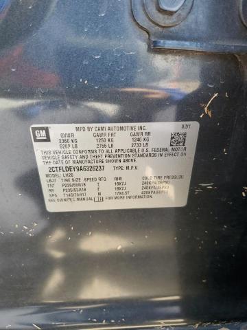 Photo 14 from auction – 2010 GMC TERRAIN SL with VIN 2CTFLDEY9A6326237