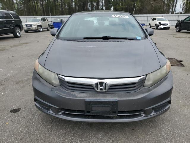 Photo 5 from auction – 2012 HONDA CIVIC EX with VIN 19XFB2F88CE334740