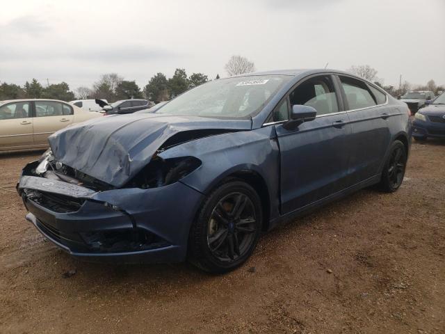 FORD FUSION SE 2018 with VIN 3FA6P0H75JR190831 - Photo from auction